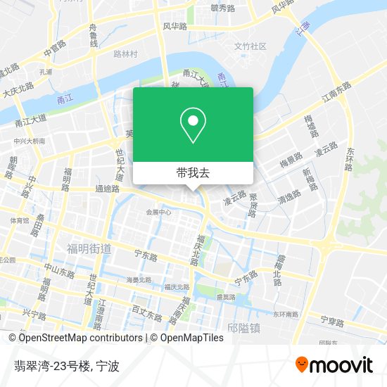 翡翠湾-23号楼地图