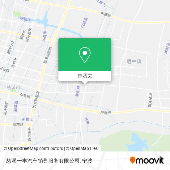 慈溪一丰汽车销售服务有限公司地图