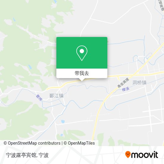 宁波露亭宾馆地图