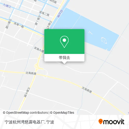 宁波杭州湾慈露电器厂地图