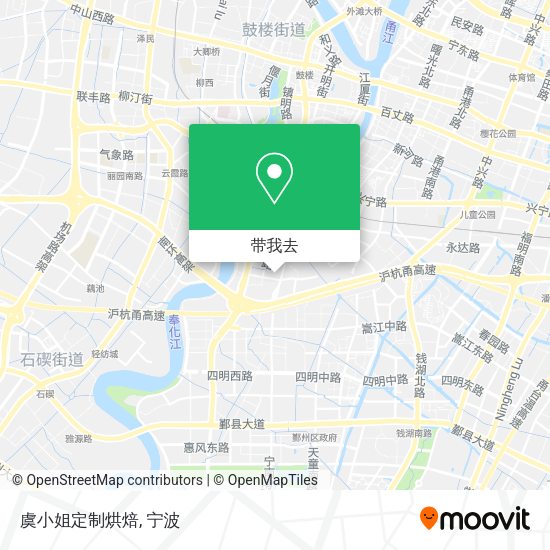 虞小姐定制烘焙地图