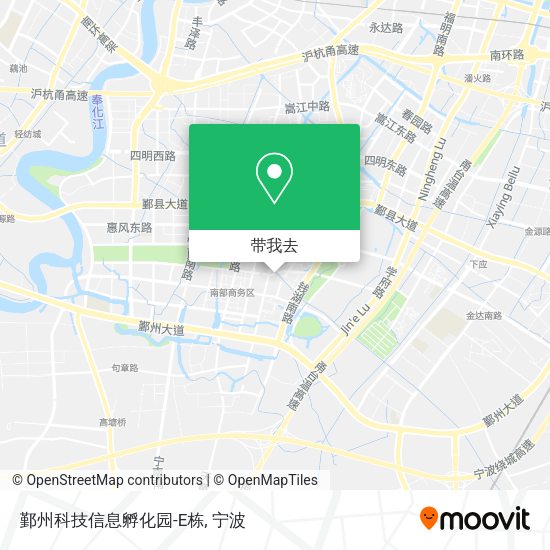 鄞州科技信息孵化园-E栋地图