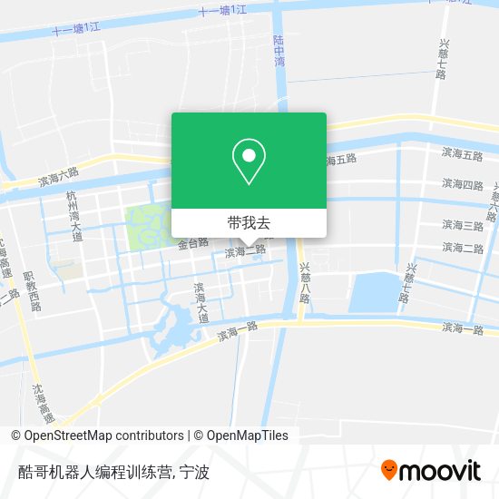 酷哥机器人编程训练营地图