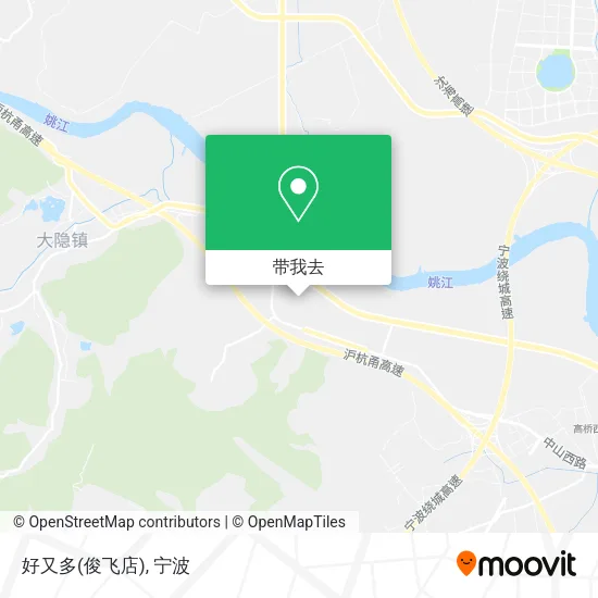 好又多(俊飞店)地图