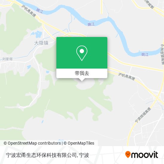宁波宏甬生态环保科技有限公司地图