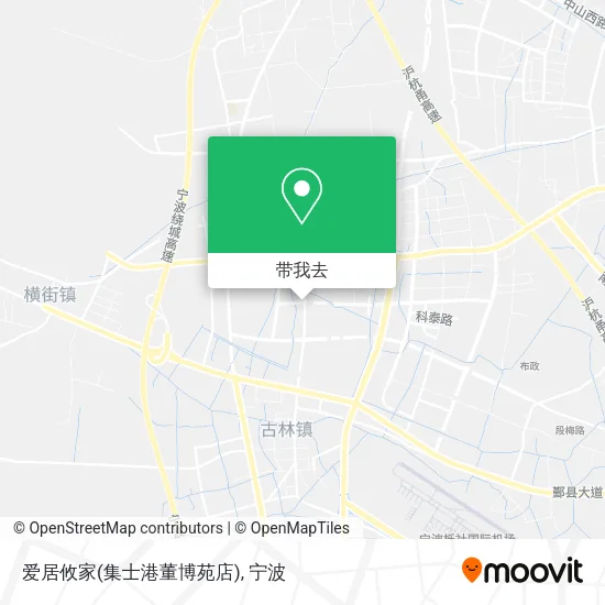 爱居攸家(集士港董博苑店)地图