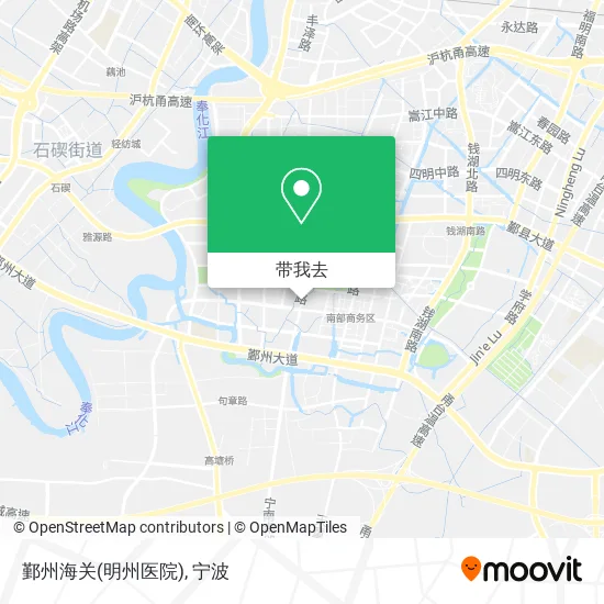 鄞州海关(明州医院)地图