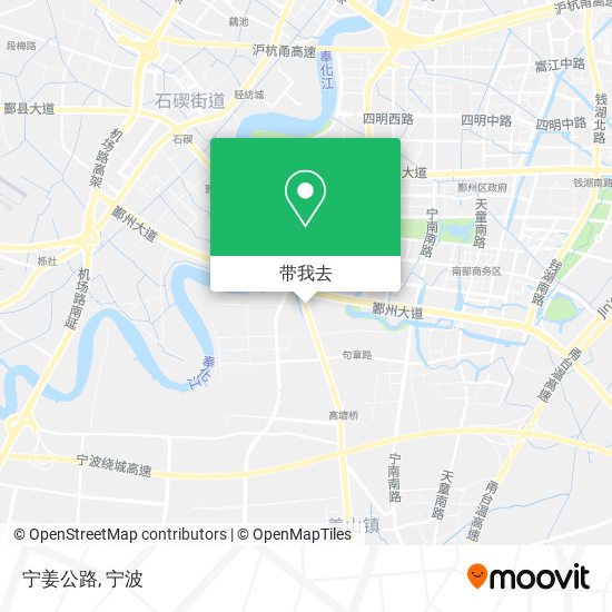宁姜公路地图