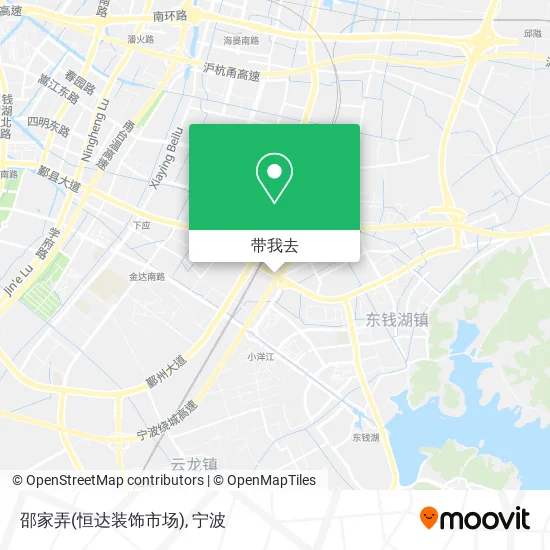邵家弄(恒达装饰市场)地图