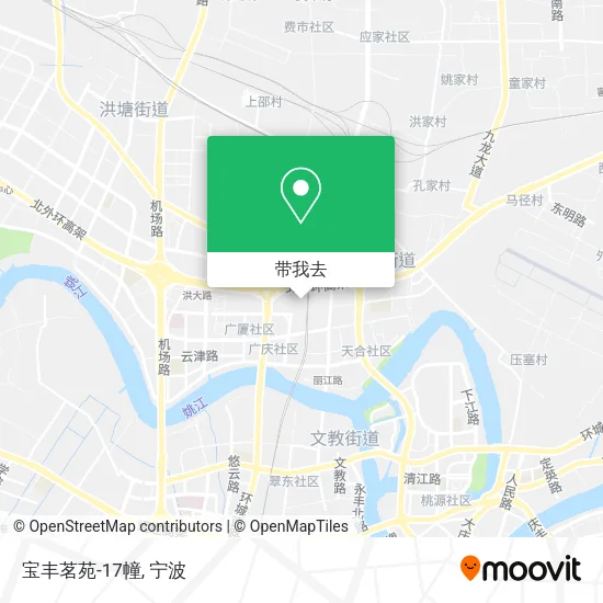 宝丰茗苑-17幢地图