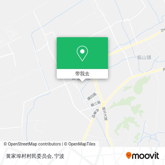 黄家埠村村民委员会地图