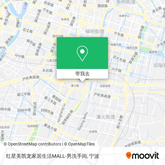 红星美凯龙家居生活MALL-男洗手间地图