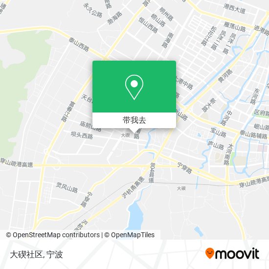 大碶社区地图