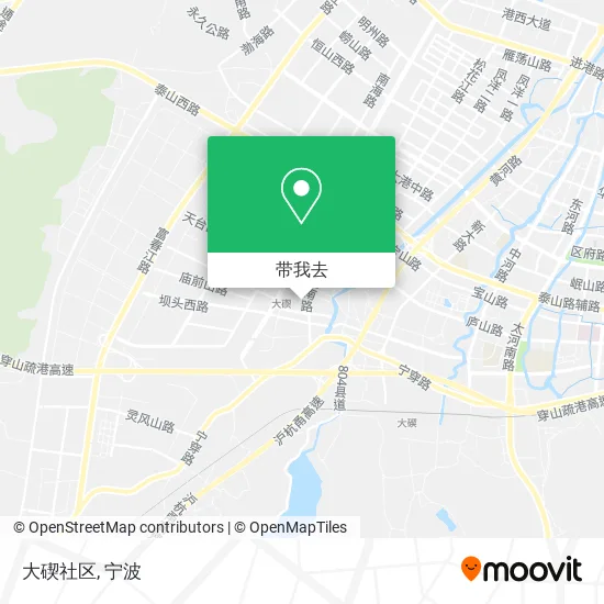 大碶社区地图