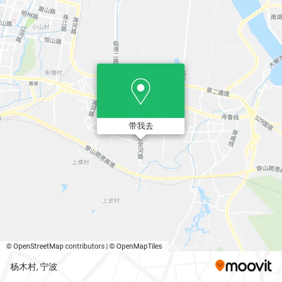 杨木村地图