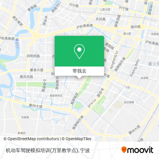 机动车驾驶模拟培训(万里教学点)地图