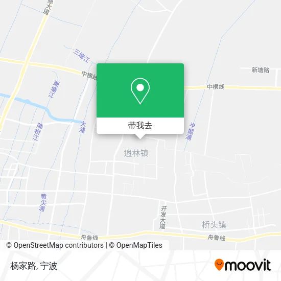 杨家路地图