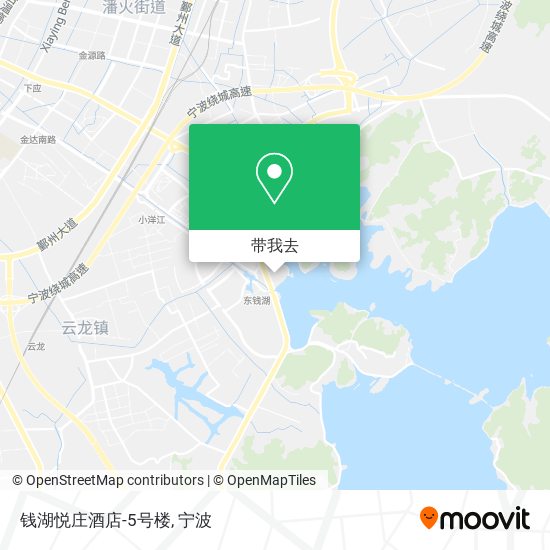 钱湖悦庄酒店-5号楼地图