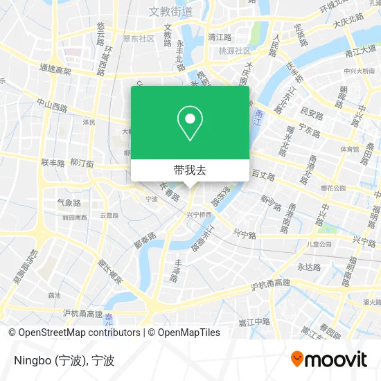 Ningbo (宁波)地图