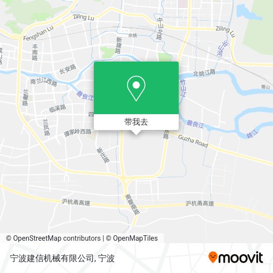 宁波建信机械有限公司地图