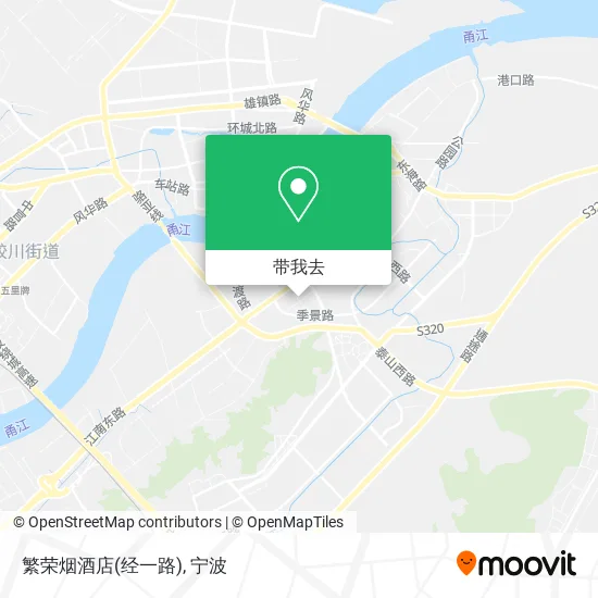 繁荣烟酒店(经一路)地图