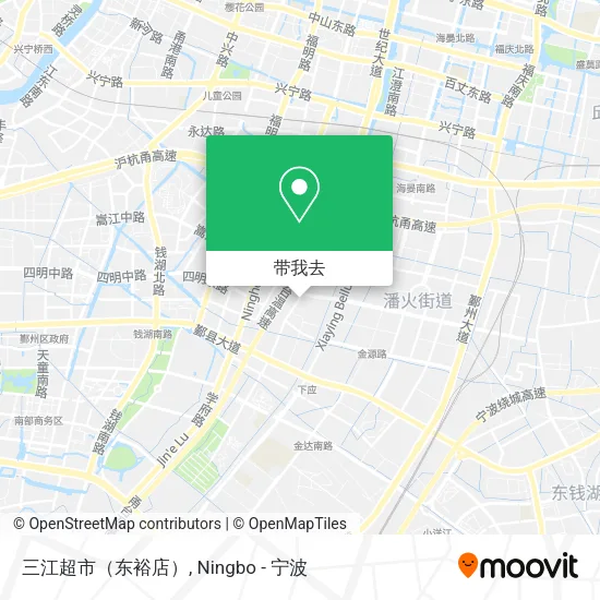 三江超市（东裕店）地图