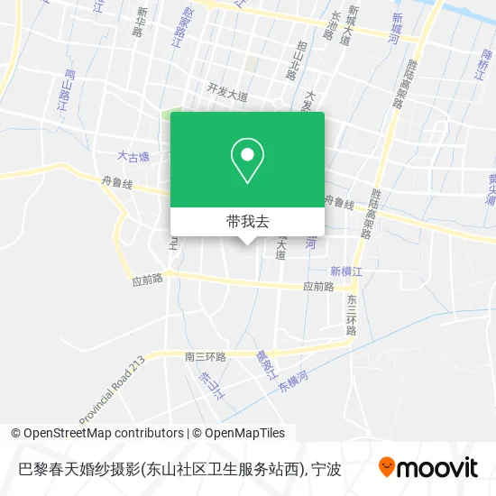 巴黎春天婚纱摄影(东山社区卫生服务站西)地图