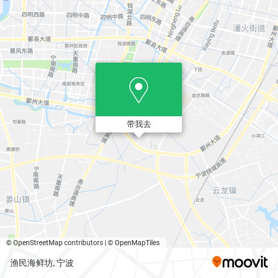 渔民海鲜坊地图