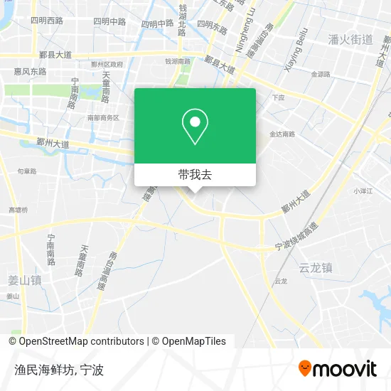 渔民海鲜坊地图