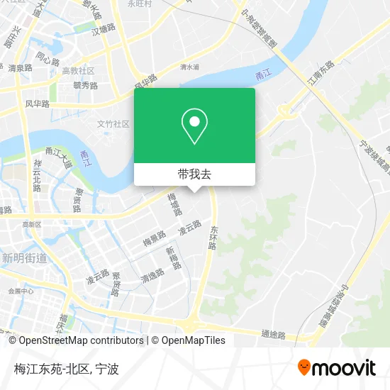 梅江东苑-北区地图
