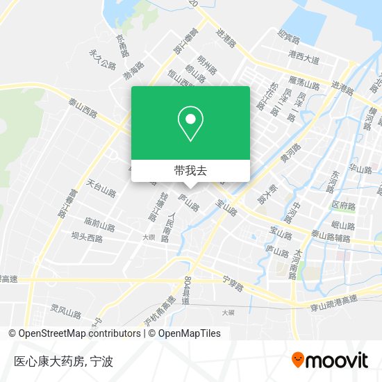 医心康大药房地图