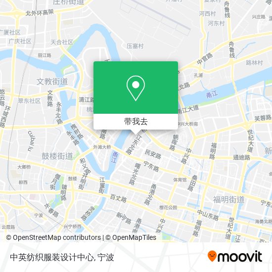 中英纺织服装设计中心地图