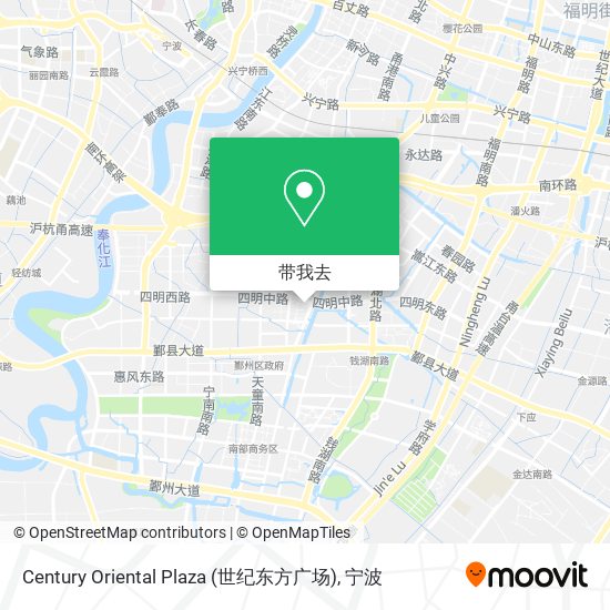 Century Oriental Plaza (世纪东方广场)地图