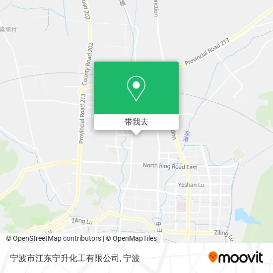 宁波市江东宁升化工有限公司地图