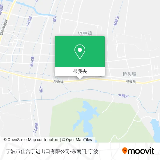宁波市佳合宁进出口有限公司-东南门地图