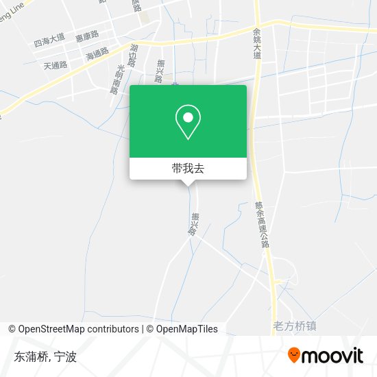 东蒲桥地图