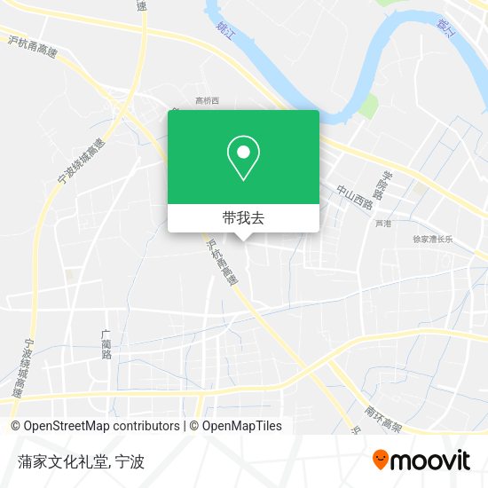 蒲家文化礼堂地图