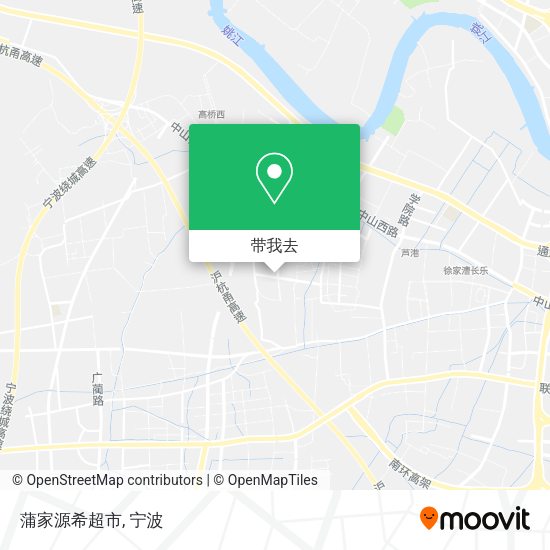 蒲家源希超市地图