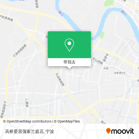 高桥爱居蒲家兰庭店地图