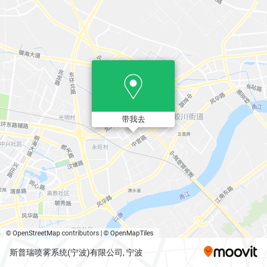 斯普瑞喷雾系统(宁波)有限公司地图