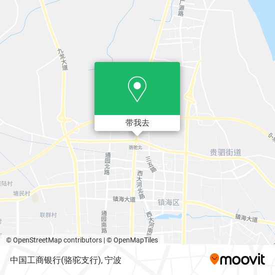 中国工商银行(骆驼支行)地图