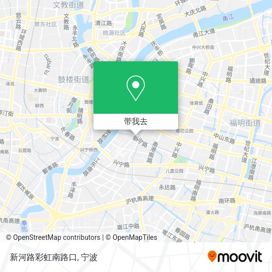 新河路彩虹南路口地图