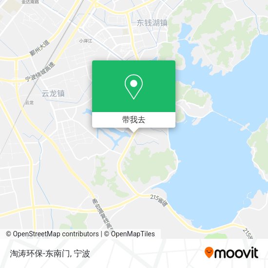 淘涛环保-东南门地图