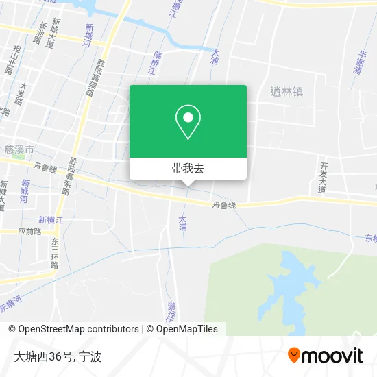 大塘西36号地图