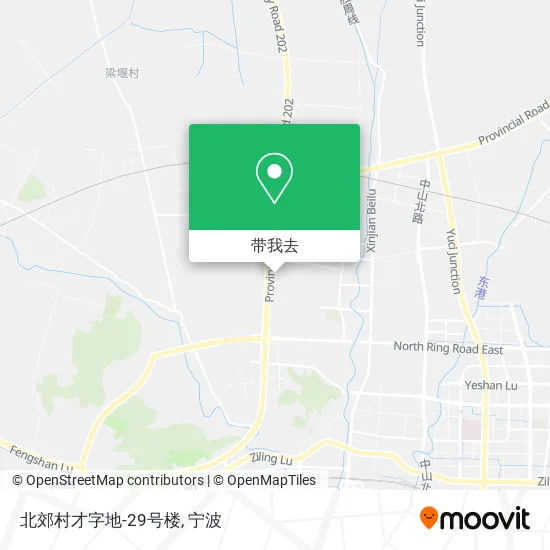 北郊村才字地-29号楼地图