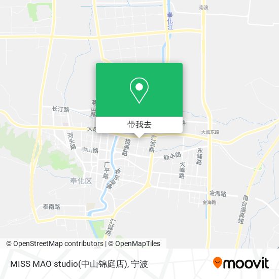 MISS MAO studio(中山锦庭店)地图