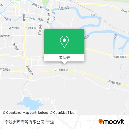 宁波大库商贸有限公司地图