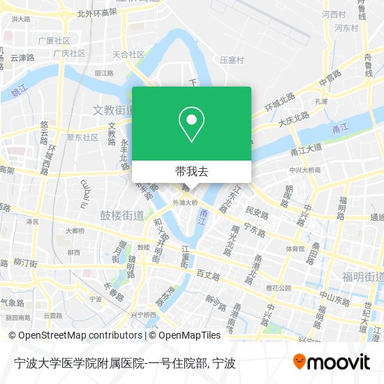 宁波大学医学院附属医院-一号住院部地图