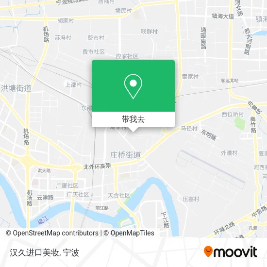 汉久进口美妆地图