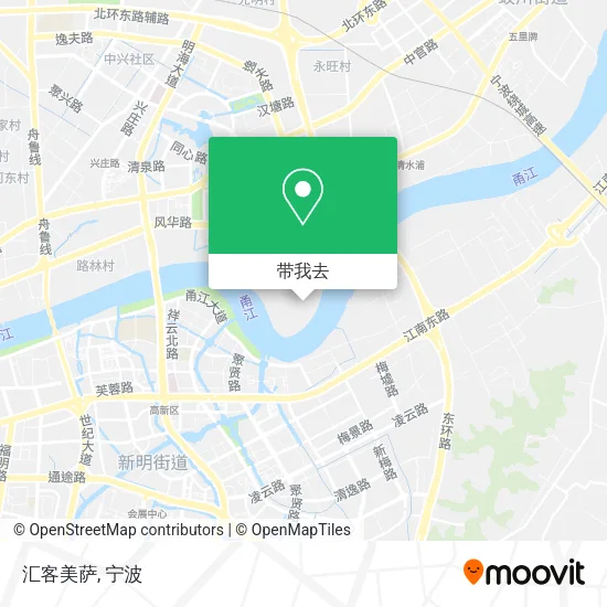 汇客美萨地图